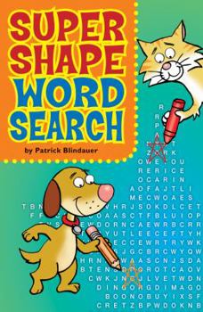 Paperback Super Shape Word Search Book