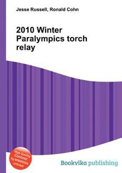 Paperback 2010 Winter Paralympics Torch Relay Book