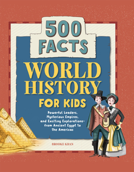 Hardcover World History for Kids: 500 Facts Book