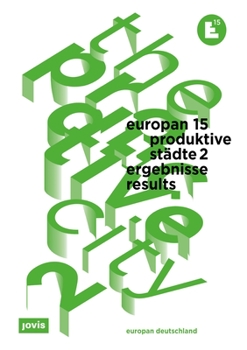 Paperback Europan 15: The Productive City 2: Results Book