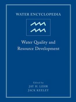Hardcover Water Encyclopedia, Water Quality and Resource Development Book