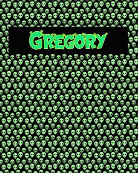 Paperback 120 Page Handwriting Practice Book with Green Alien Cover Gregory: Primary Grades Handwriting Book