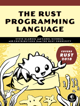 Paperback The Rust Programming Language (Covers Rust 2018) Book