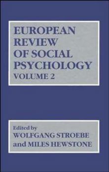 Hardcover European Review of Social Psychology, Volume 2 Book