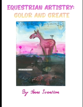 Paperback Equestrian Artistry: Color and Create Book