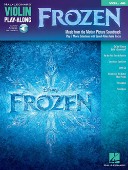 Paperback Frozen Violin Play-Along Volume 48 Book/Online Audio Book