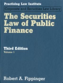 Loose Leaf The Securities Law of Public Finance Book