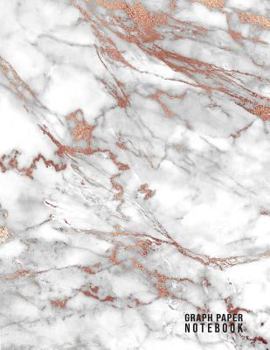 Paperback Graph Paper Notebook: Marble Composition Notebook 100 Pages 8.5 X 11 Paper Size Quad Ruled 5x5 Graph Paper Soft Cover Flexible Writing Book