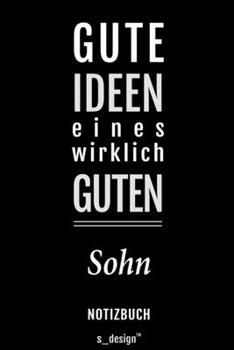 Notizbuch für Söhne / Sohn: Originelle Geschenk-Idee [120 Seiten liniertes blanko Papier] (German Edition)