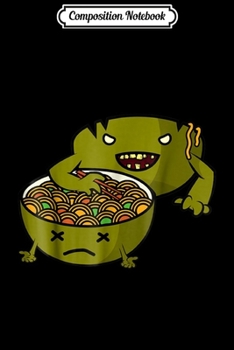 Paperback Composition Notebook: Vampire Ramen Funny Anime Noodle Bowl Journal/Notebook Blank Lined Ruled 6x9 100 Pages Book