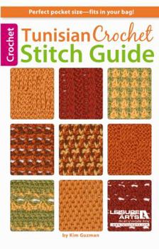 Paperback Tunisian Crochet Stitch Guide Book