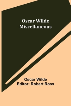 Paperback Oscar Wilde Miscellaneous Book