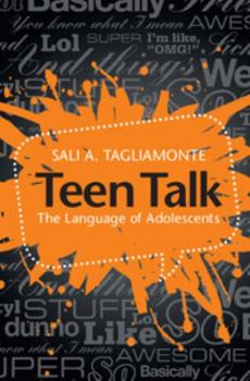 Hardcover Teen Talk: The Language of Adolescents Book