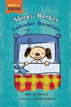 Hardcover Sleepy Barker/Labrador Dormilon Book