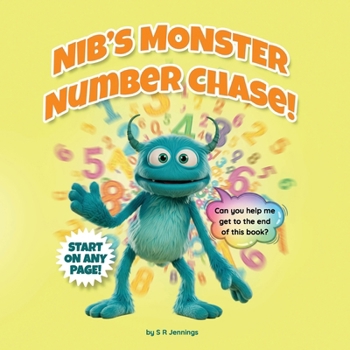 Paperback Nib's Monster Number Chase! Book