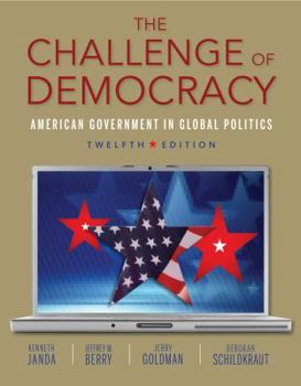 Paperback The Challenge of Democracy (with Aplia Printed Access Card) (American and Texas Government) Book