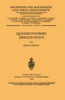 Paperback Quasikonforme Abbildungen [German] Book