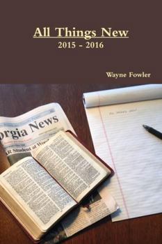 Paperback All Things New 2015 - 2016 Book