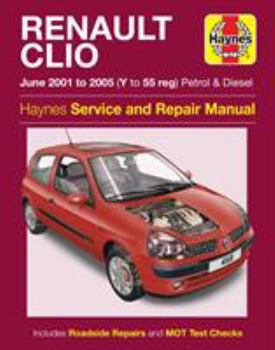 Paperback Renault Clio Service and Repair Manual (Haynes Service and Repair Manuals) Book