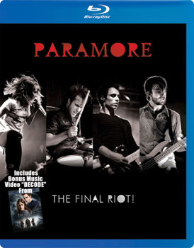 DVD Audio Paramore: The Final Riot! Book