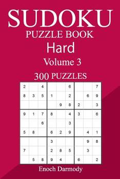 Paperback 300 Hard Sudoku Puzzle Book