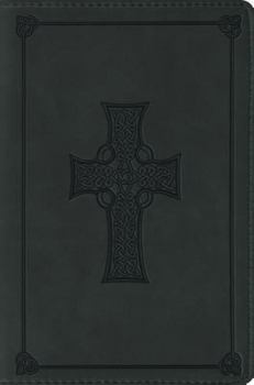 Hardcover Compact Trutone Bible-Esv-Celtic Cross Design Book