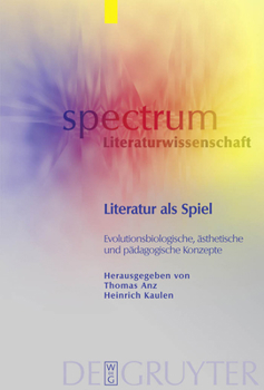 Hardcover Literatur als Spiel [German] Book