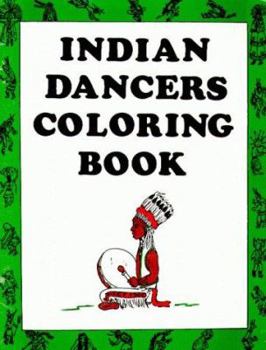 Paperback Indian Dancers Coloring Book