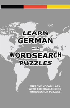 Paperback Learn German with Wordsearch Puzzles Book