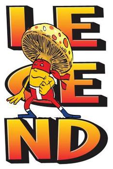 Paperback Legend Mushroom Ninja: 6x9 College Ruled Line Paper 150 Pages Book