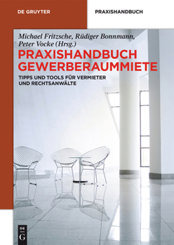 Hardcover Praxishandbuch Gewerberaummiete [German] Book