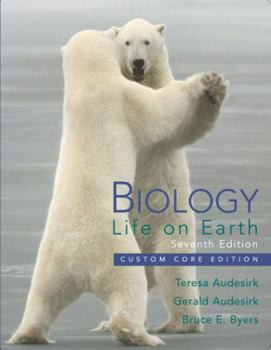 Paperback Biology Custom Core Edition: Life on Earth [With CDROM] Book