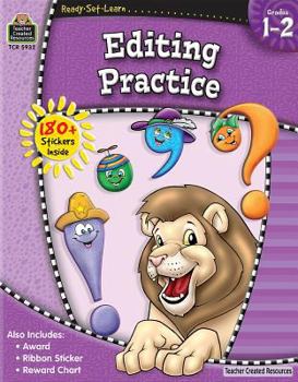 Paperback Editing Practice, Grades 1-2 (Ready Set Learn) Book