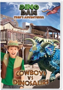 DVD Dino Dan: Cowboys vs. Dinosaurs Book