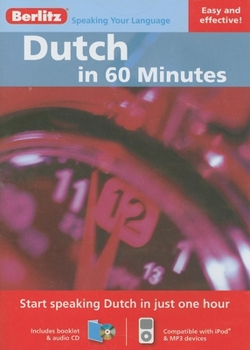 Audio CD Dutch in 60 Minutes [With Booklet] Book