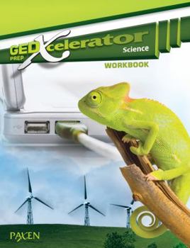 Paperback Ged Prep Xcelerator Science Workbook Book
