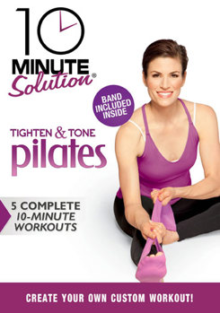 DVD 10 Minute Solution: Tighten & Tone Pilates Book