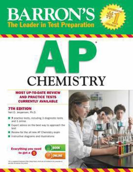 Paperback Barron's AP Chemistry Book