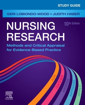 Paperback Study Guide for Nursing Research: Methods and Critical Appraisal for Evidence-Based Practice Book