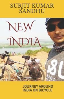 Paperback New India: Journey Around India on Bicycle Book