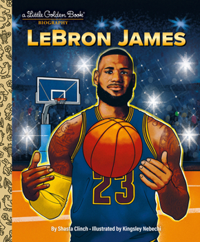 Hardcover Lebron James: A Little Golden Book Biography Book