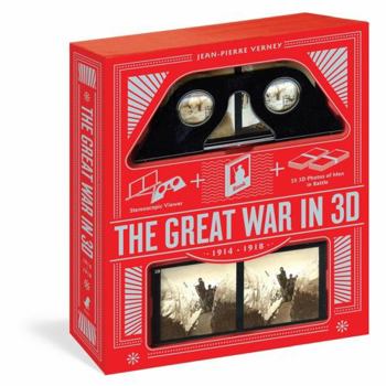 Hardcover Great War in 3D: An Album of World War I, 1914 - 1918, with Stereoscopic Viewer and 35 Three-Dimensional Vintage Battlefront Photograph [With Stereosc Book