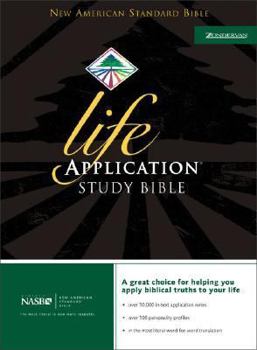 Leather Bound Life Application Study Bible-NASB Book