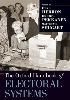 Paperback The Oxford Handbook of Electoral Systems Book