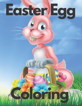 Paperback Easter Egg coloring: for kids ages 2-4 3-6 4-8 4-9 7-9 for girl for boy education relaxation coloring Book