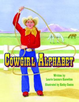 Hardcover Cowgirl Alphabet Book