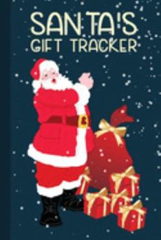 Paperback Santa's Gift Tracker: A Christmas Gift Shopping Organizer Book