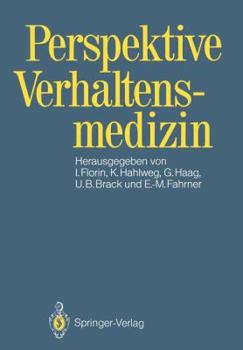 Paperback Perspektive Verhaltensmedizin [German] Book