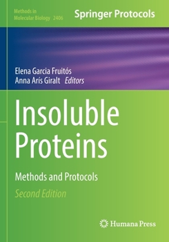 Paperback Insoluble Proteins: Methods and Protocols Book