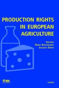 Hardcover Production Rights in European Agriculture Book
